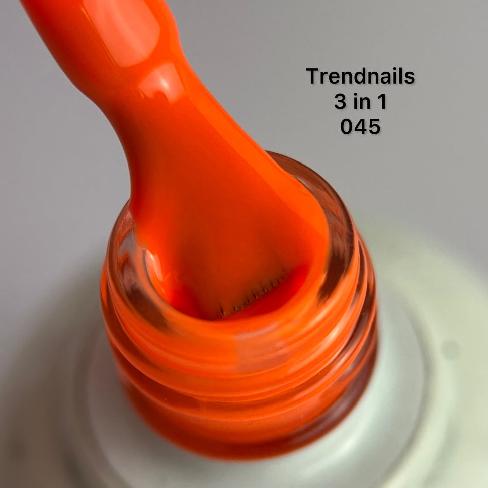 Lac & Go 3in1 UV-Lack (10ml) Neon Orange Nr. 45 (TPO-free)