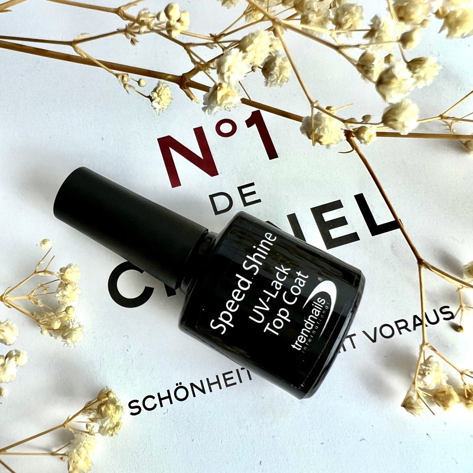 Speed Shine UV Gellack Top-Coat sigillante senza strato di dispersione di Trendnails 10ml