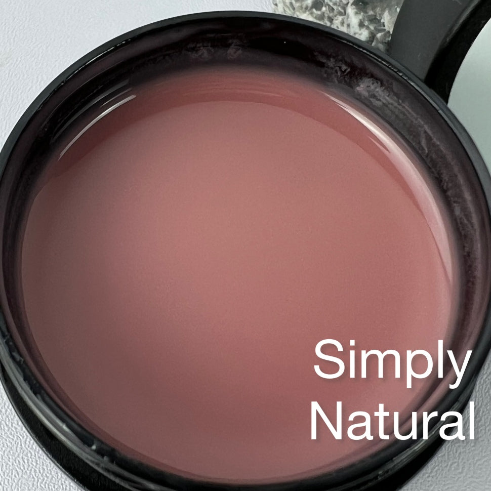 Rubber Gel Fiber+V – Simply Natural 5-30ml von Trendnails TPO-Free