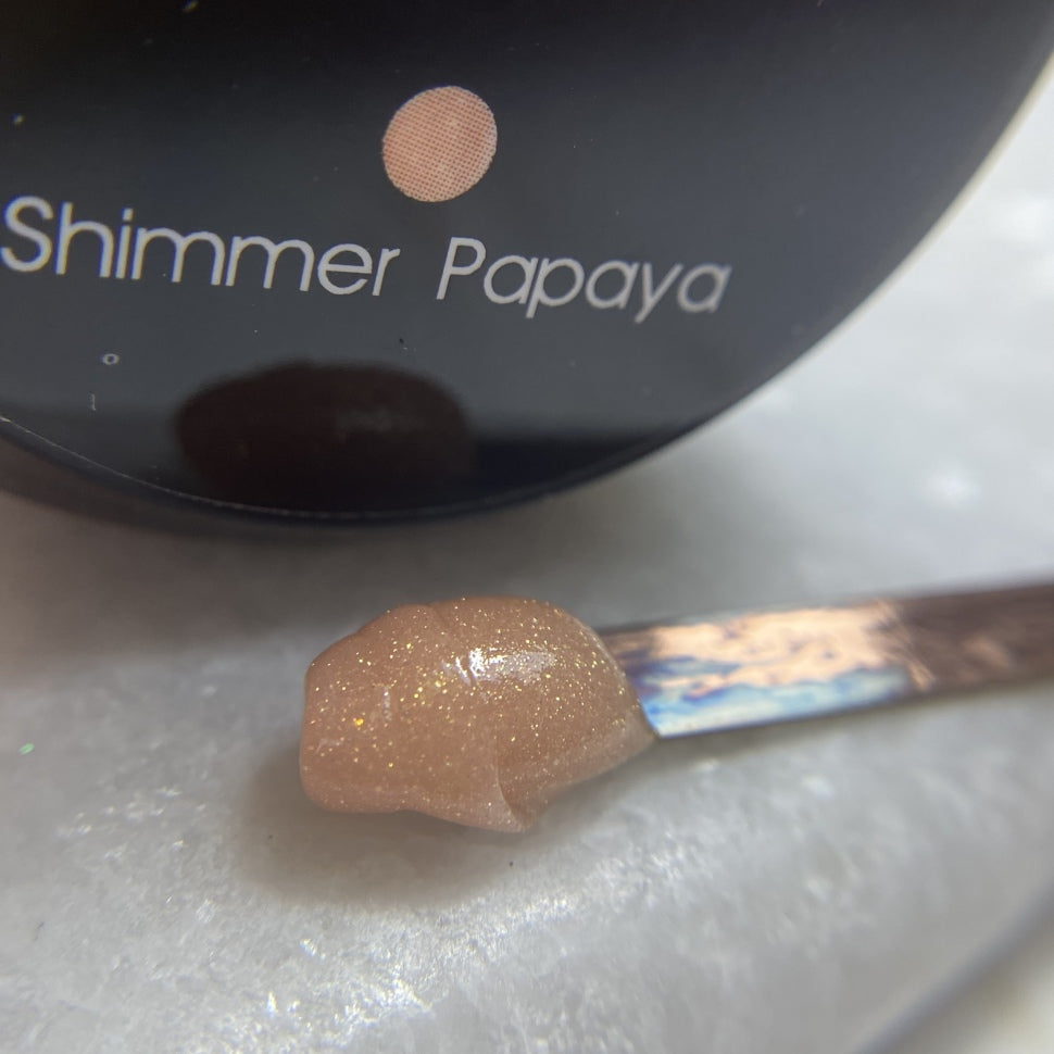 Soak-Off Acrylgel 15ml Tiegel – "Shimmer Papaya" von Trendnails  (TPO/HEMA-free)