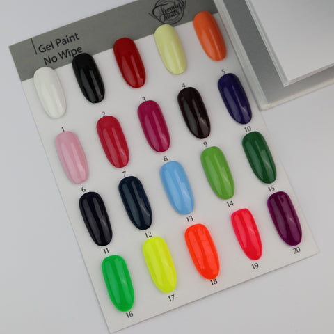 Gel Paint No Wipe Neon Collection