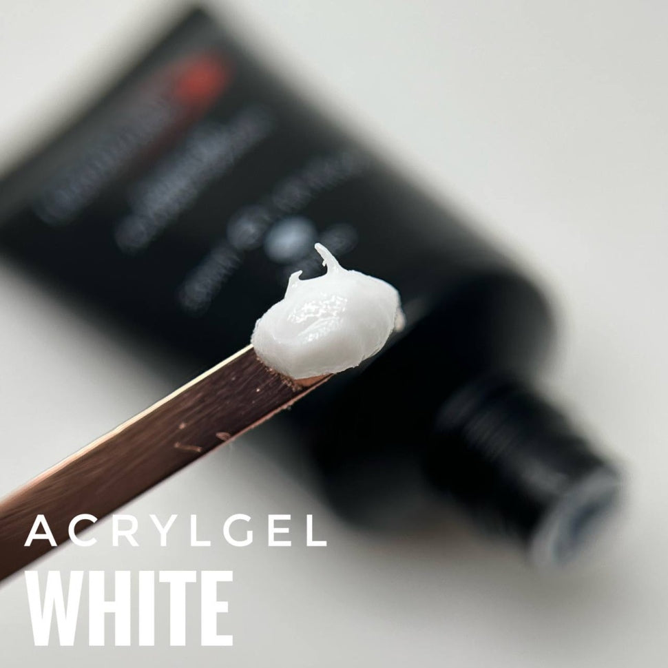 Soak-Off Acrylgel 15/30ml Tiegel – 'White' von Trendnails  (TPO/HEMA-free)
