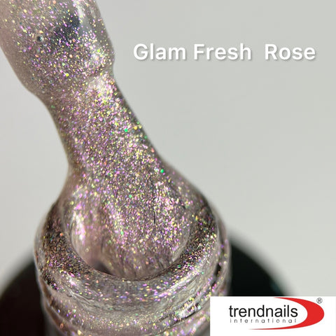 Rubber Gel Glam Line 'Fresh Rose' 5-30ml from Trendnails