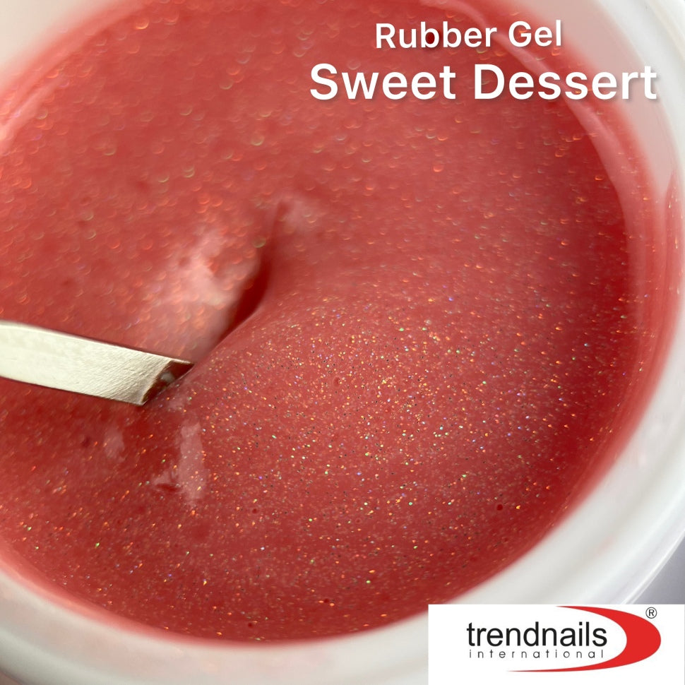 Rubber Gel Glitter "Sweet Dessert" 5-15ml von Trendnails (TPO-free)