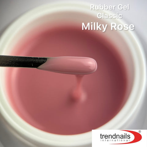 Rubber Gel Classic 'Milky Rose' 5/15/30ml from Trendnails