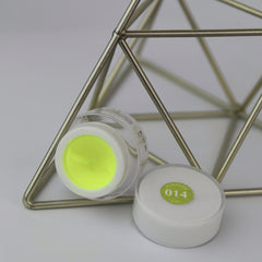 Plastilin Gel 4D gelb neon von Trendy Nails Nr. 014