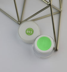 Gel in plastilina 4D verde neon di Trendy Nails 015