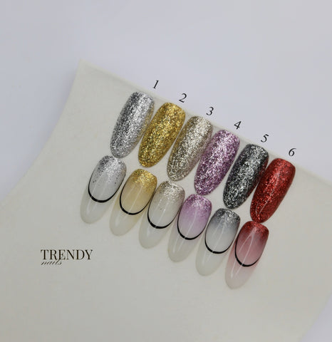 Shine Gel Pasta silber von Trendy Nails Nr. 01