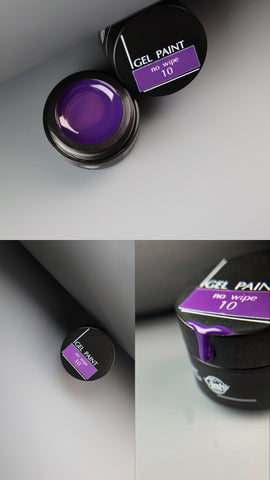 Gel Paint No Wipe Violett Nr. 010