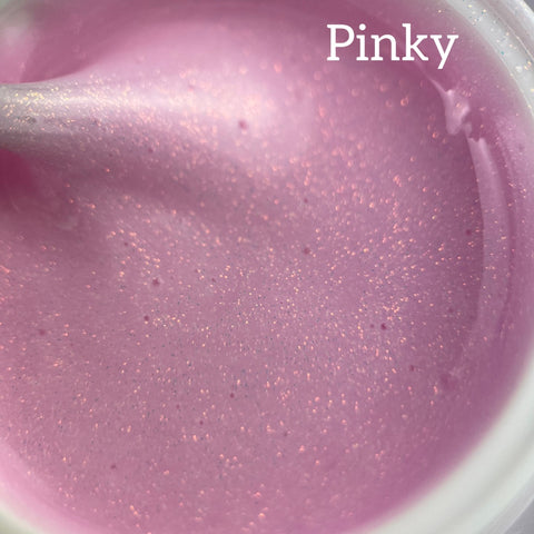 Rubber Gel Glitter 'Pinky' 15ml by Trendnails