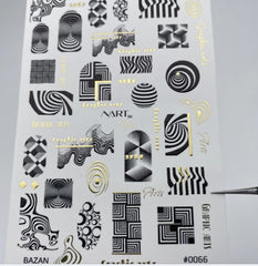 Sticker 0066 Gold from NARTex