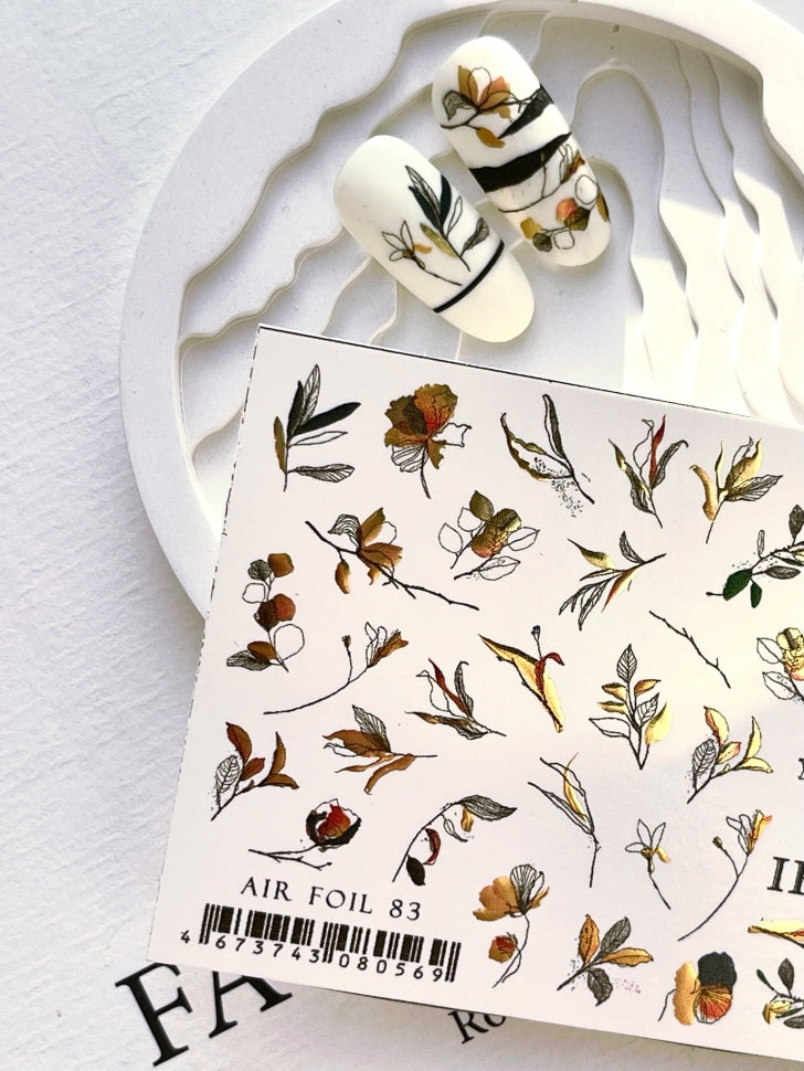Sticker Air Foil 83 von IBDI Nails