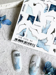 Sticker Air Foil 84 di IBDI Nails