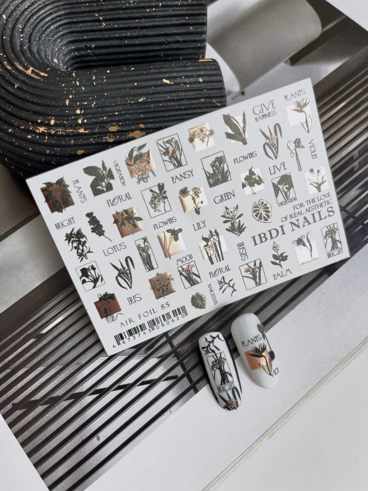 Sticker Air Foil 85 di IBDI Nails
