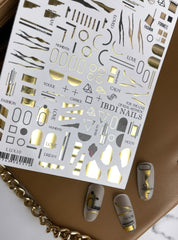 Sticker LUX 10 di IBDI Nails