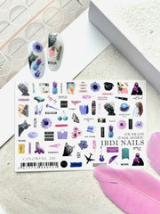 Sticker COLORFUL 201 di IBDI Nails