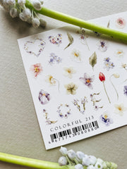 Sticker COLORFUL 213 di IBDI Nails