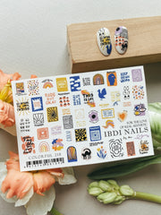 Sticker COLORFUL 218 di IBDI Nails