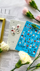 Sticker Design WB267 (Water-soluble Stickers) by Laque