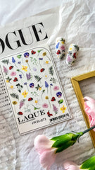 Sticker Design WB271 (Water-soluble Stickers) by Laque