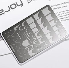 Stamping Plate Template per French