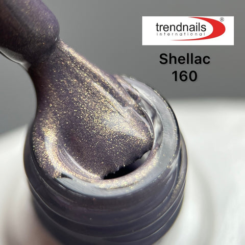 Shellack UV-Lack Shimmer Pearl Purple von Trendnails  Nr. 160 (10ml)