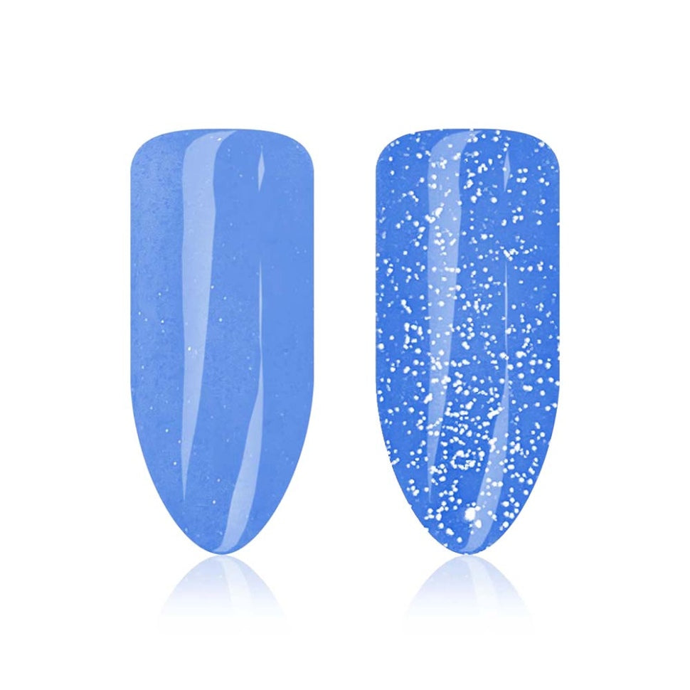 Shellack UV-Lack Disco Glow Neon Blue von Trendnails Nr. 211 (10ml)