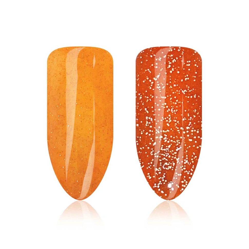 Shellack UV-Lack Disco Glow Neon Orange von trendnails Nr. 209 (10ml)