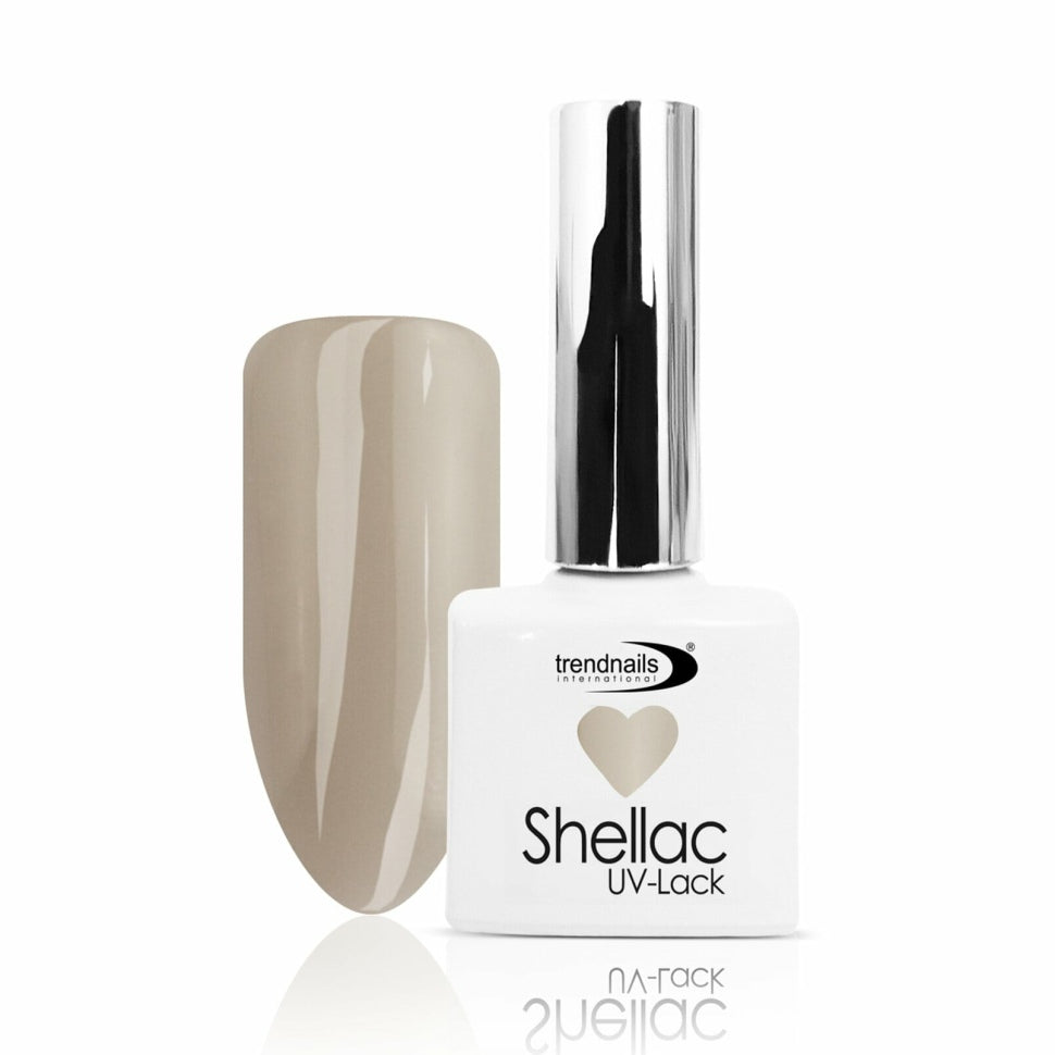 Shellack UV-Lack Sweet Lovely Champagnergrau von Trendnails Nr.174 (10ml)