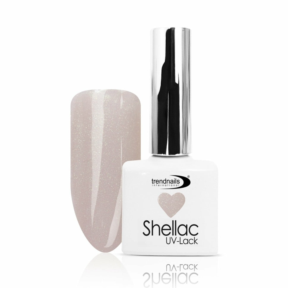 Shellack UV-Lack Shimmer Pearl Beige von Trendnails Nr.152 (10ml)
