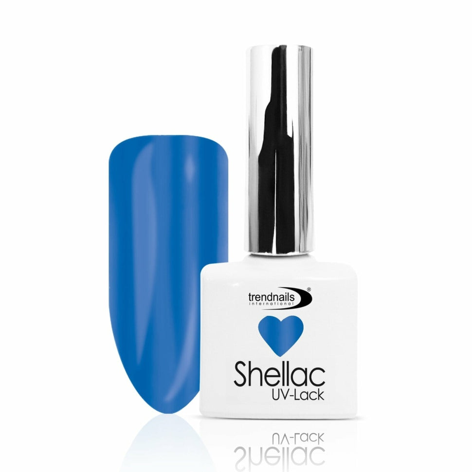 Shellack UV-Lack Blau Transparent von Trendnails Nr.110 (10ml)