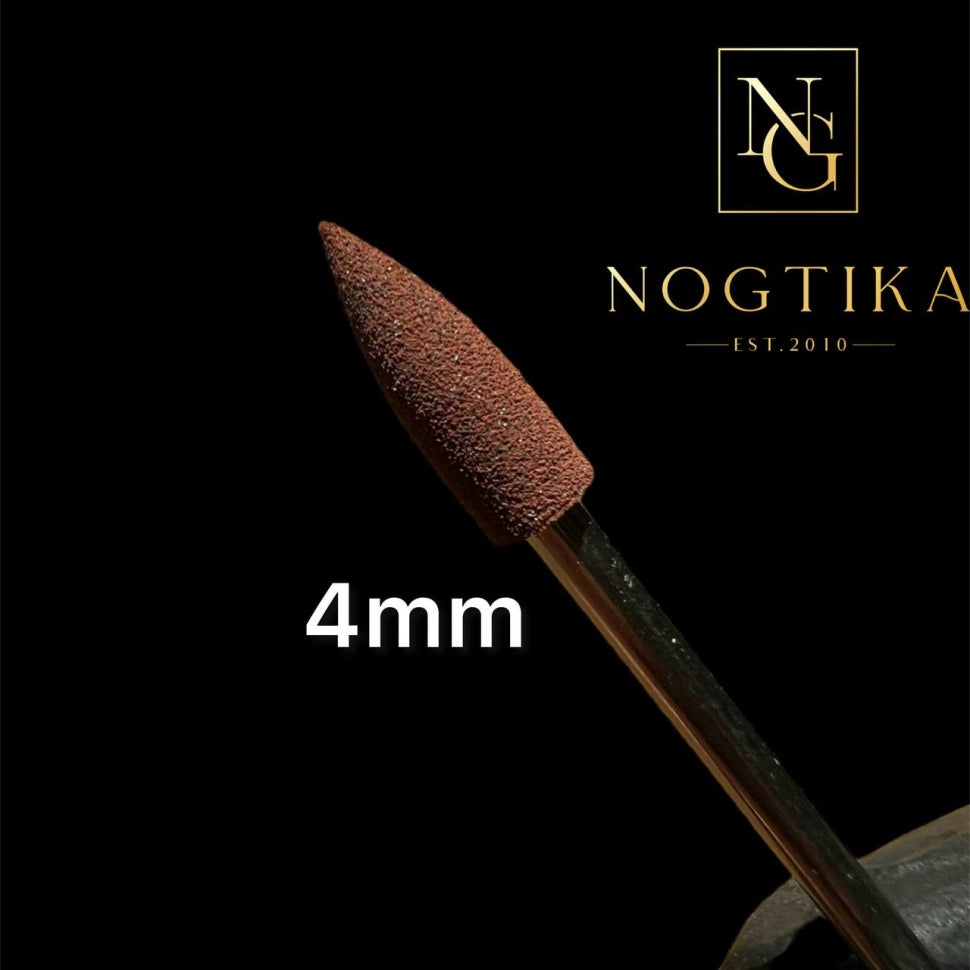 Silicone polisher for manicure BRAUN pointed (medium)