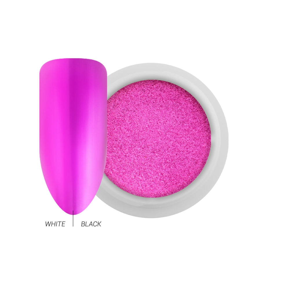 Pigmento Mirror-Chrome Compatto – Rosa con Applicatore