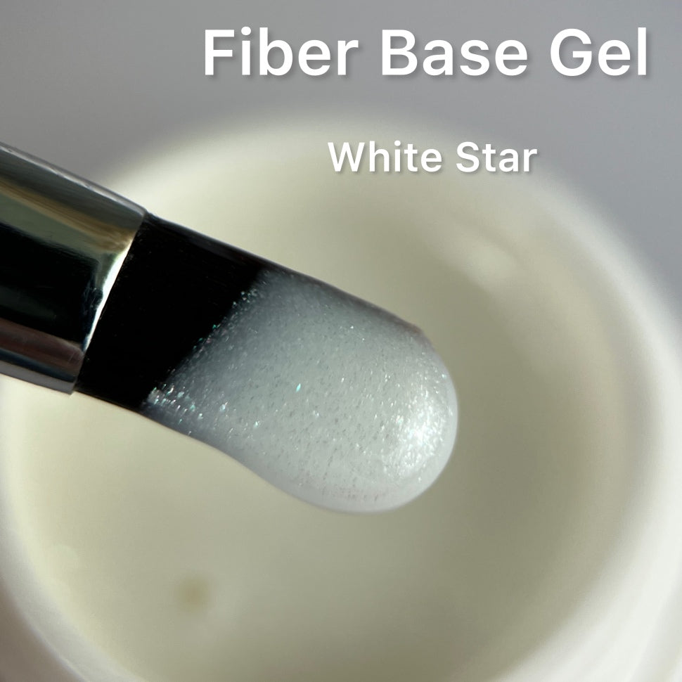 Fiber Base Gel для проблемных ногтей FB04 Белая звезда 5-30 мл