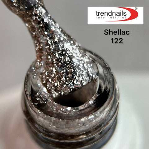 Shellack UV-Lack Silver Glam von Trendnails  Nr. 122 (10ml)