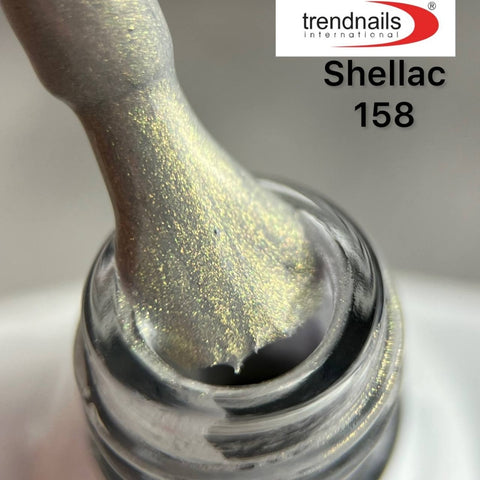 Shellack UV-Lack Shimmer Pearl Grey von Trendnails Nr.158 (10ml)