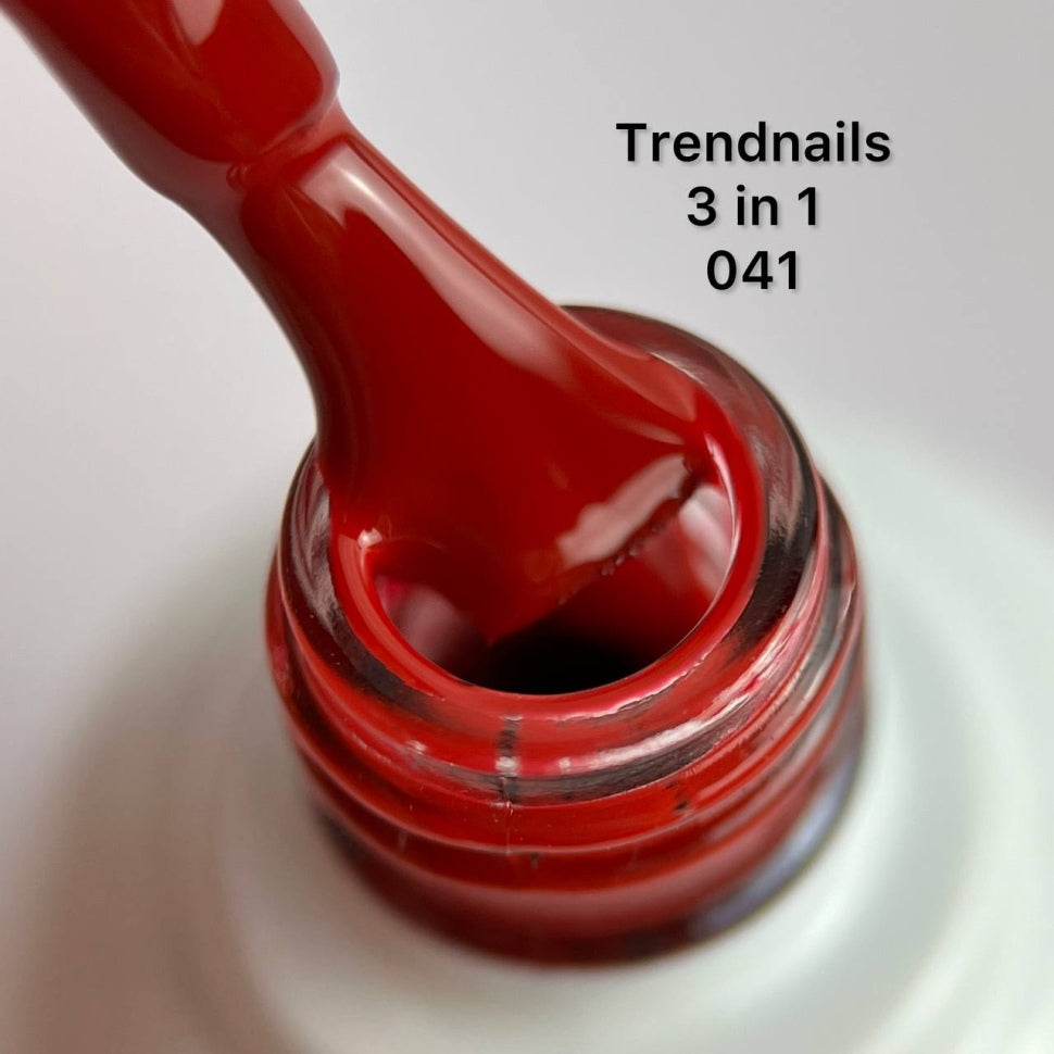 Lac & Go 3in1 UV-Lack Lumious Classic Red 10ml  Nr.41   (TPO-free)
