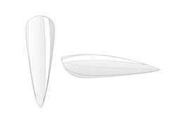 120 Stk. Tip-Beutel Gel X-tention Tips Stiletto ultra XXL