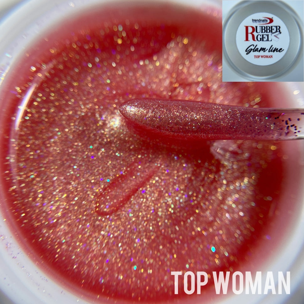 Rubber Gel Glam Line "Top Woman" 5-30ml von Trendnails   (TPO-free)