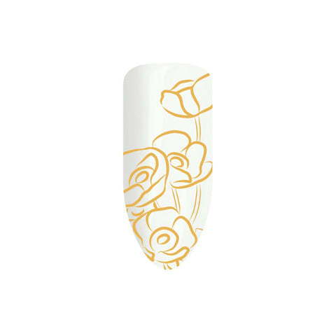 2in1 Stamping & Paint Gel Tube – Ocher Gold