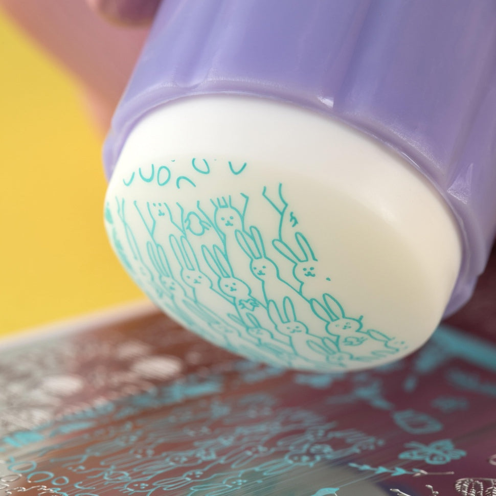 Stampo in silicone (duro) lilla 4cm di Swanky