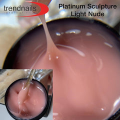 Platinum Sculpture Light Nude Thixotrop Aufbau-Gel milchig 5-30ml von Trendnails  (TPO/HEMA-free)