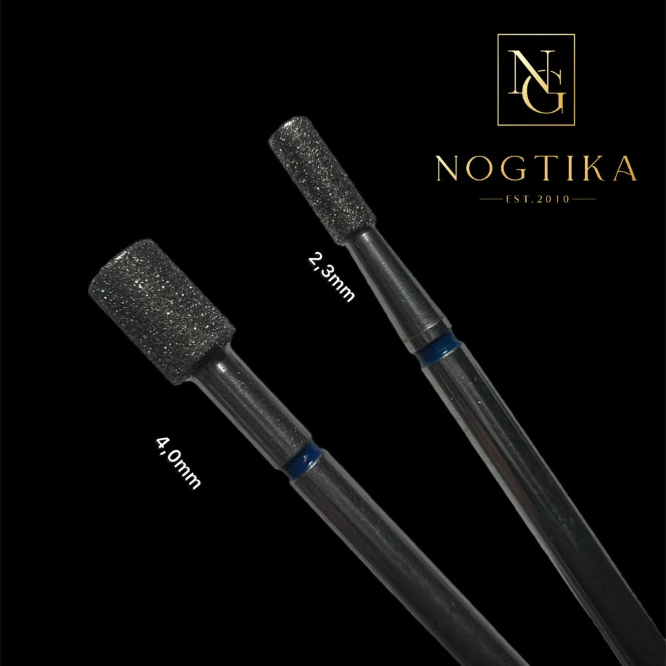 Diamant Bit Zylinder Mittel (blau) 2,3mm bis 4mm von NOGTIKA