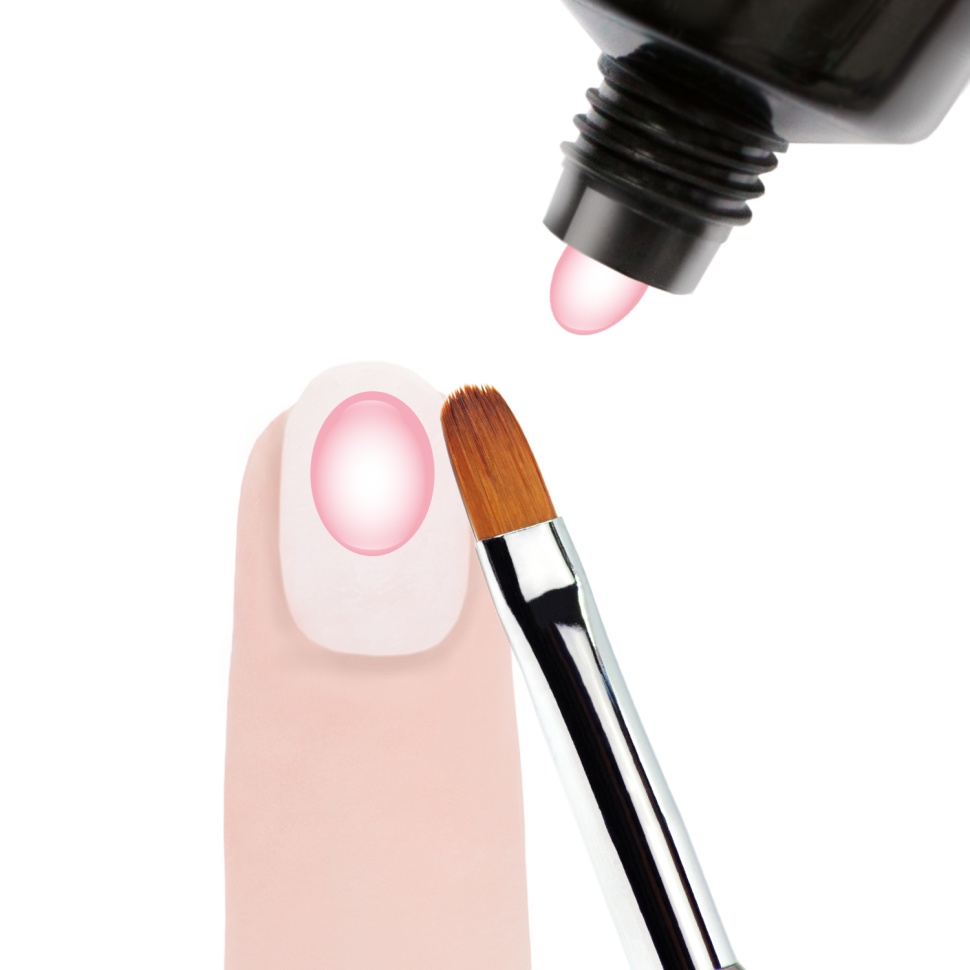 Soak-Off Acrylgel 30ml Tube– "Rose" von Trendnails  (TPO/HEMA-free)
