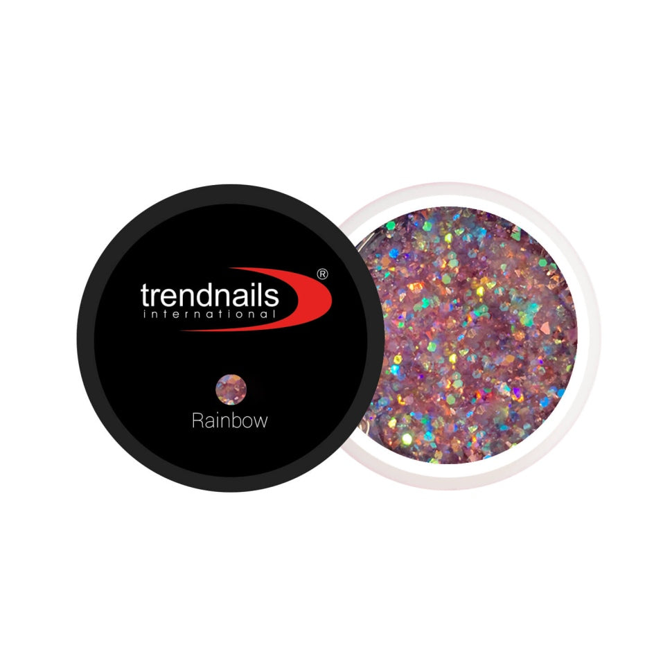 Soak-Off Acrylgel 15ml Tiegel – "Rainbow" von Trendnails  (TPO/HEMA-free)