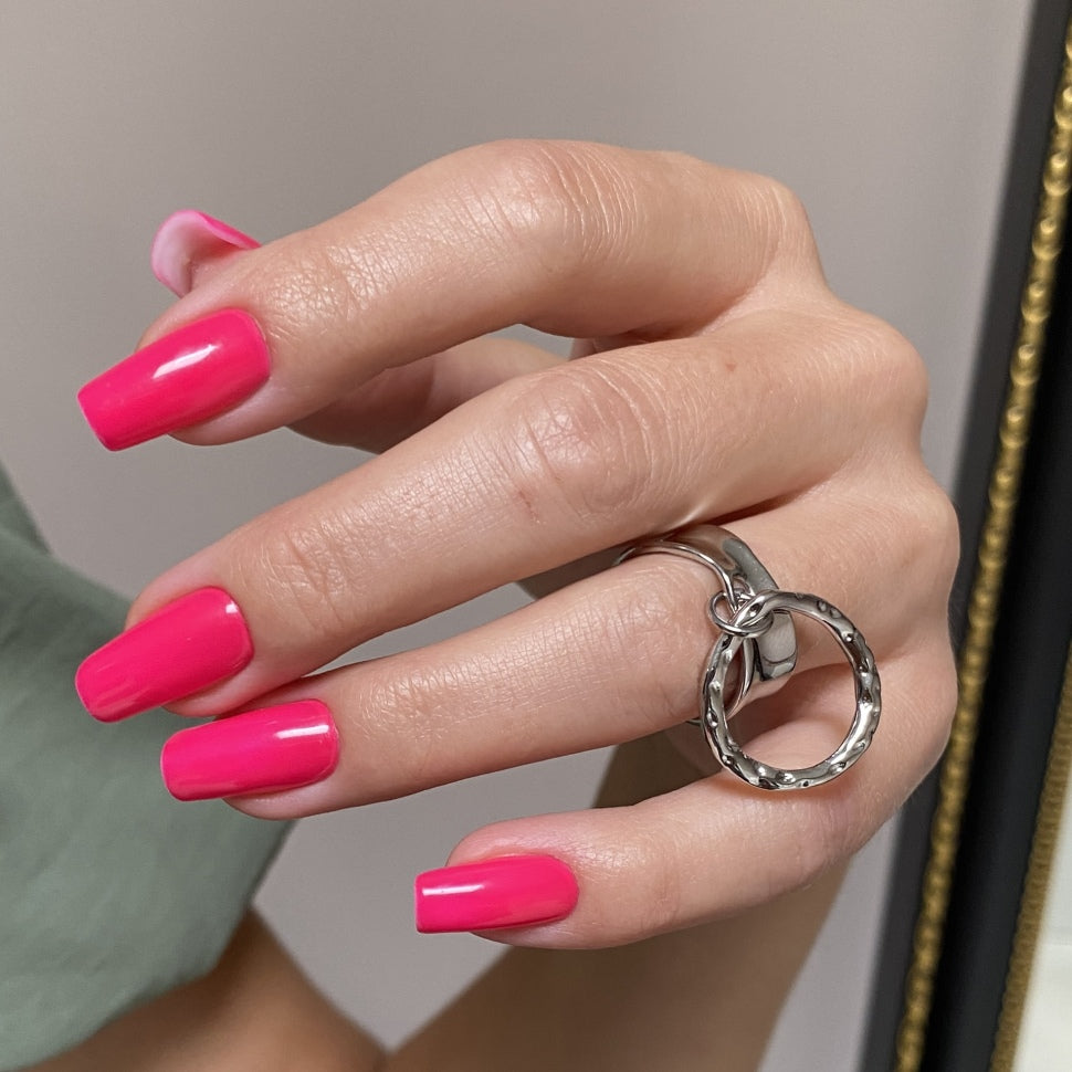 Ladies ring suitable for all sizes in silver No. 22