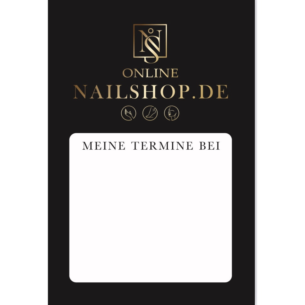 Appointment cards for your customers (20 pcs.)