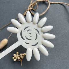 Präsentationsdisplay 'Blume' 12x1St. oder 12x10 St. natur