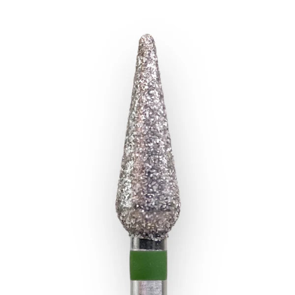 Fräseraufsatz Diamant Bit Tropfen grob (grün) in Größe: 4-5,0mm von KMIZ