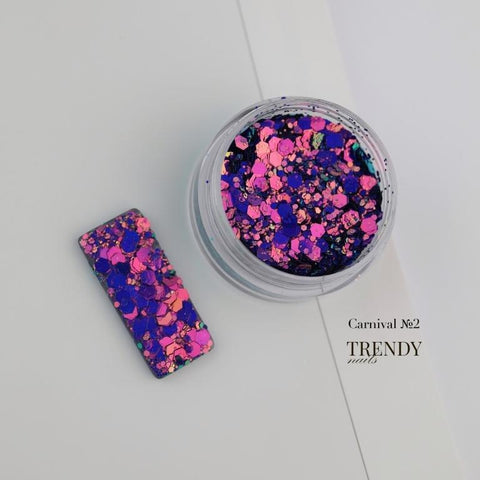 Glitter Folie Carnival Nr.2 von   Trendy Nails